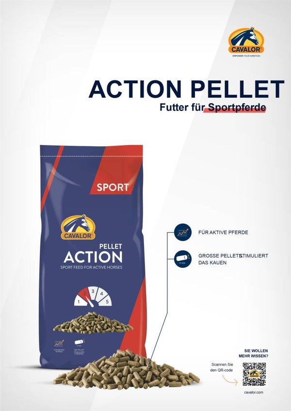 ACTION PELLET Futter für Sportpferde