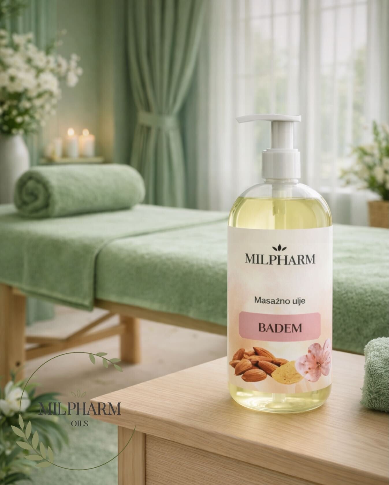 Masažno ulje Badem 500 ml