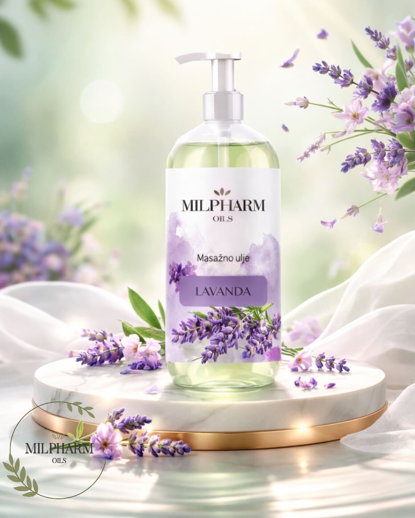 Masažno ulje Lavanda 1 l