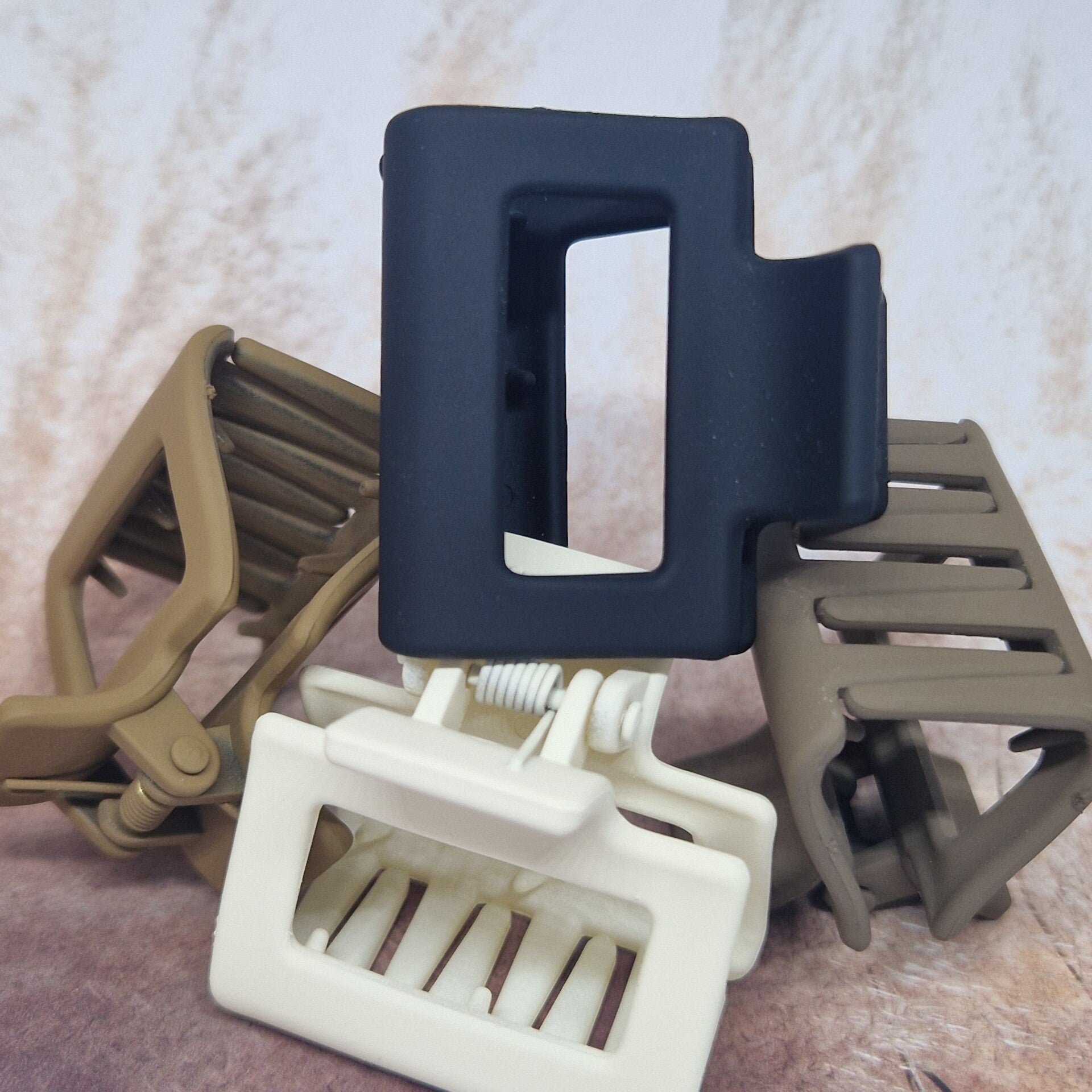 Haarclip rechthoek - meerdere kleuren