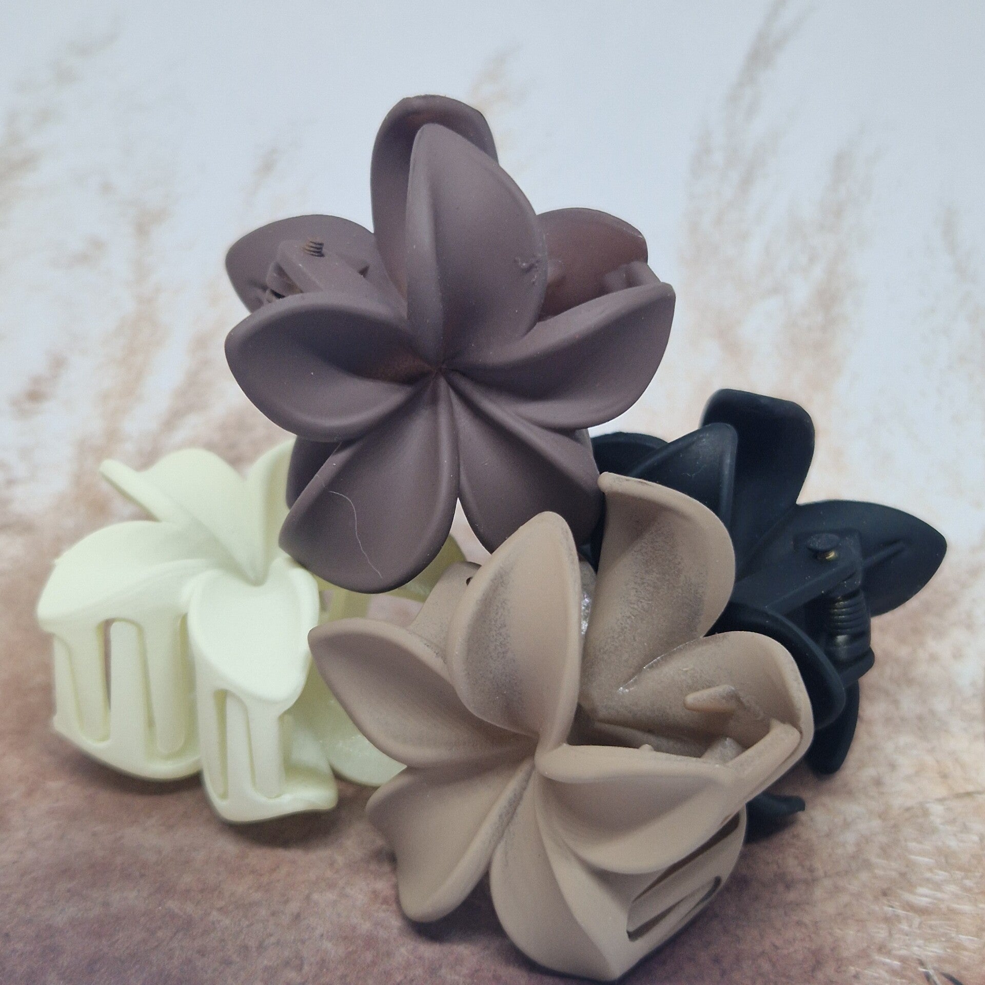 Haarclip bloem - meerdere kleuren