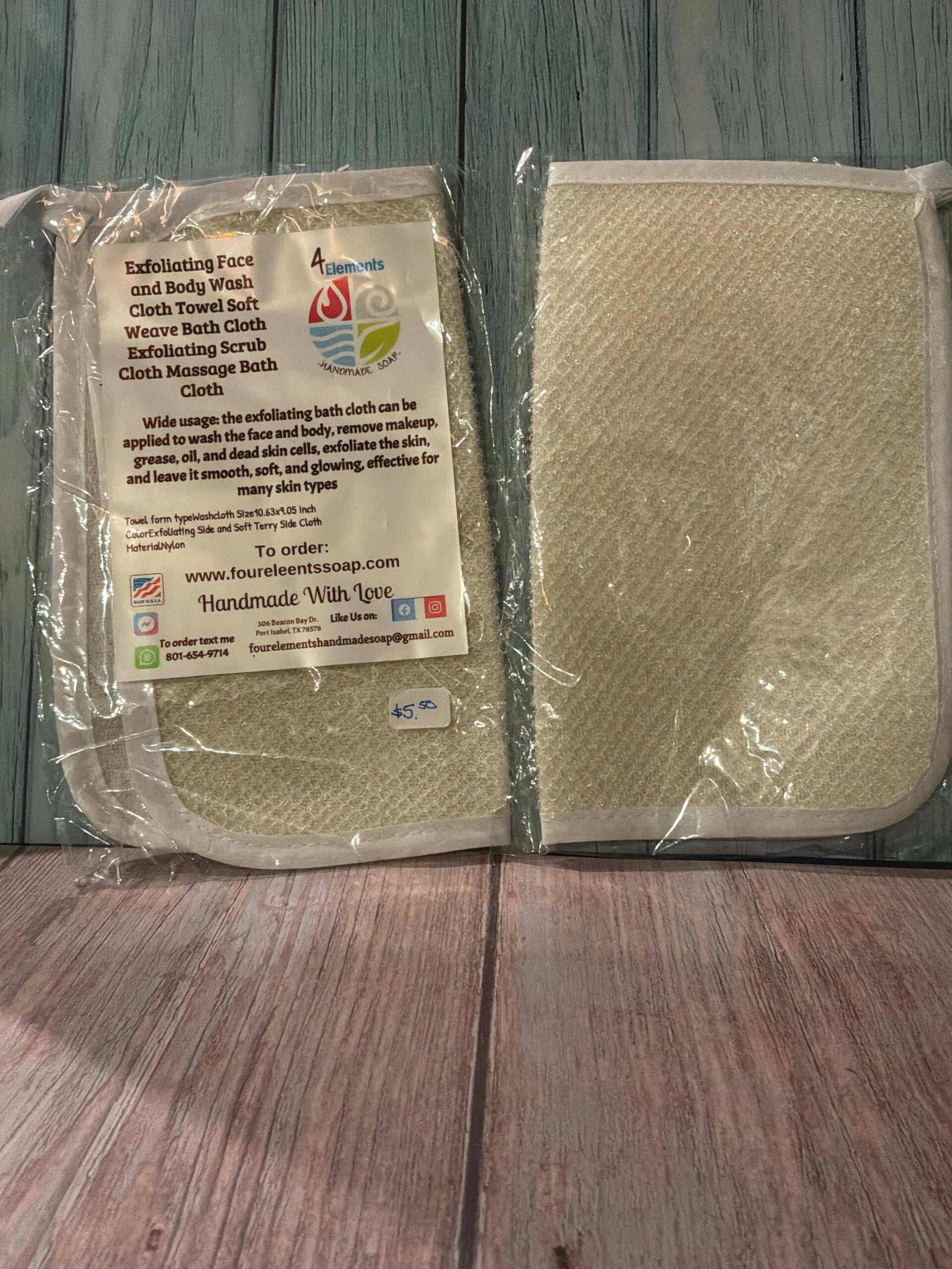 Cloth Exofoliating Towel
