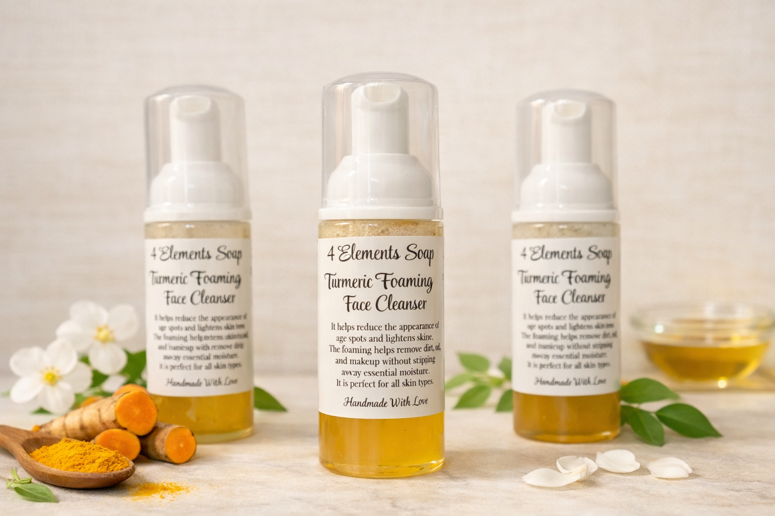 Turmeric Foaming Face Cleanser