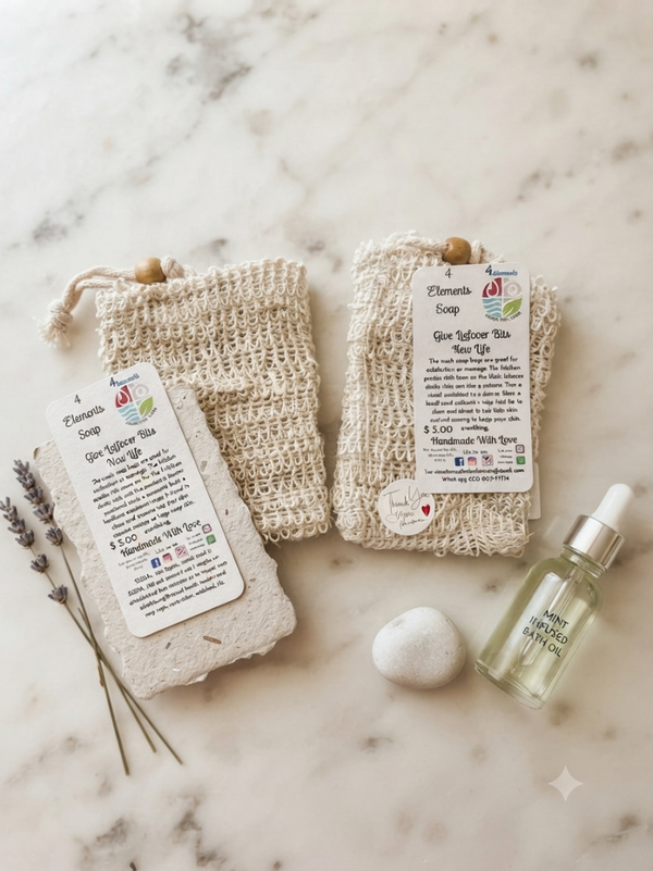 Mesh Soap Bag