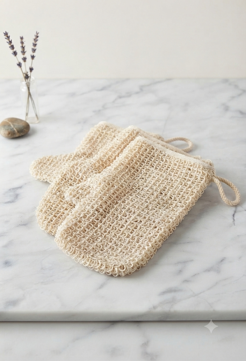 Exfoliating Handmade Sisal Mitt