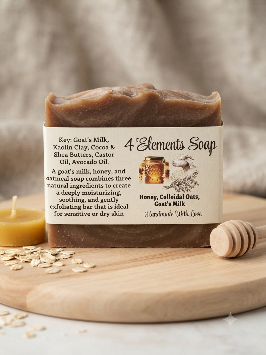 Oats and Honey Soap