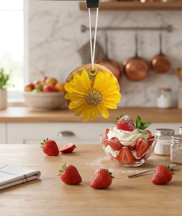 Strawberries and Cream- Hanging Soap