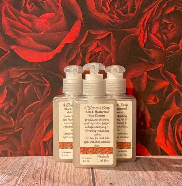 Rose & Hyaluric Acid Cleanser