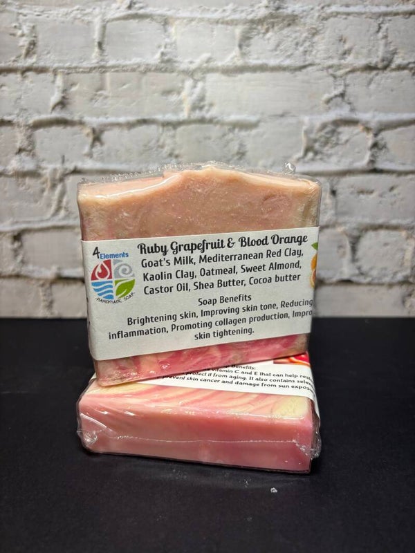 Ruby Grapefruit and Blood Orange Soap