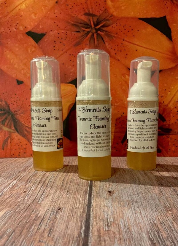 Turmeric Foaming Face Cleanser