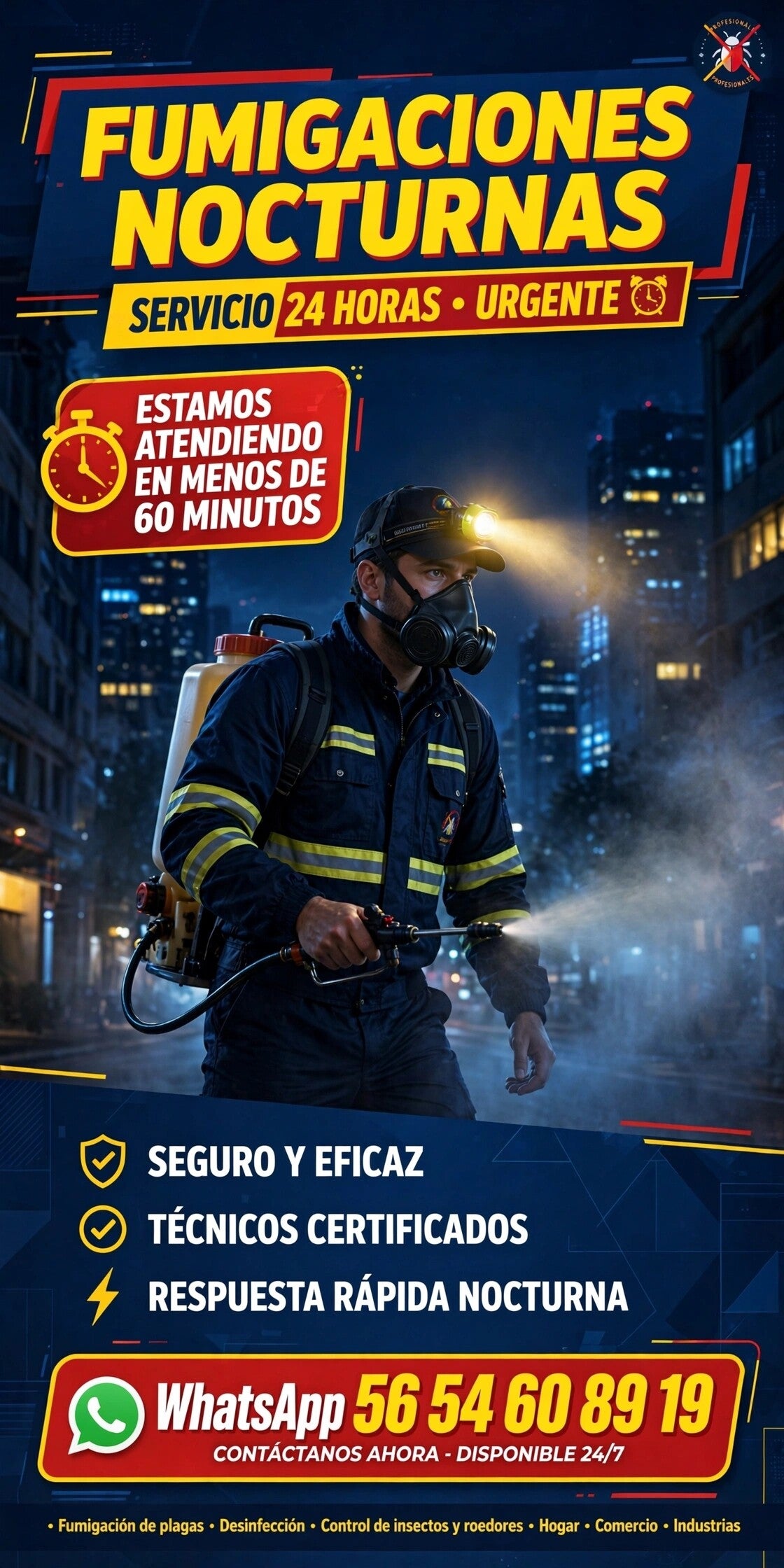 Fumigación profesional para departamentos en Del Valle Control de plagas para departamentos en Del Valle Servicio de fumigación residencial en Colonia Del Valle Eliminación de cucarachas en departamentos de Del Valle Fumigación contra chinches en Colonia 