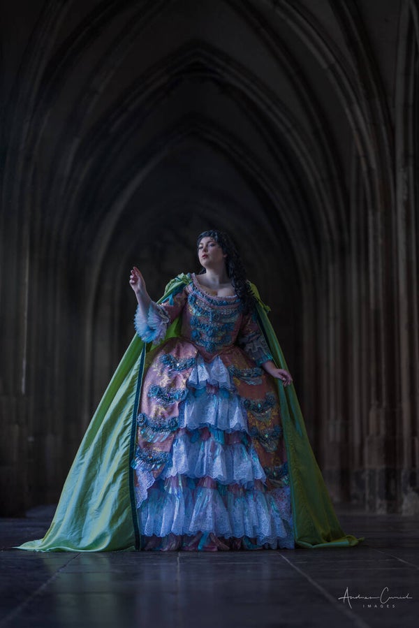 Pre-order Christine Daae cosplay custom (rooftop dress)