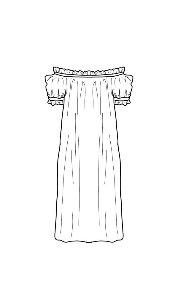 The Gwen Chiffon Dress