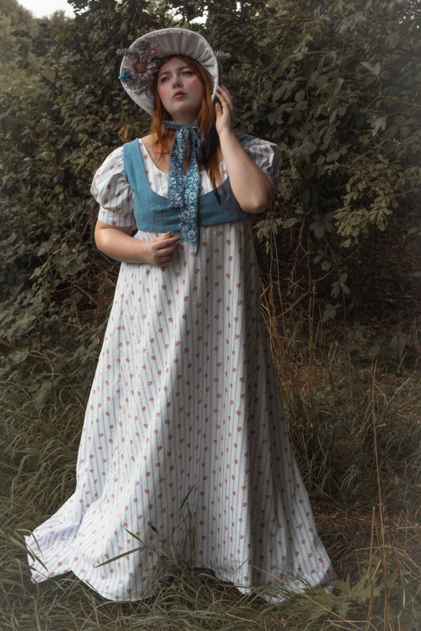 Regency dress English Garden