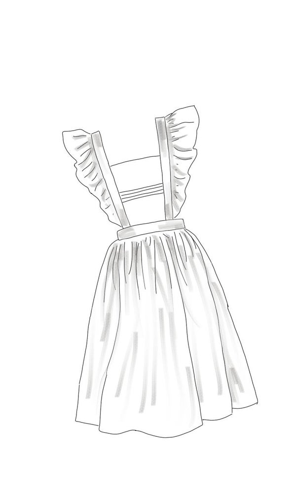 The Peony Apron