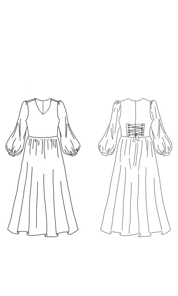 The Fern Linnen Dress