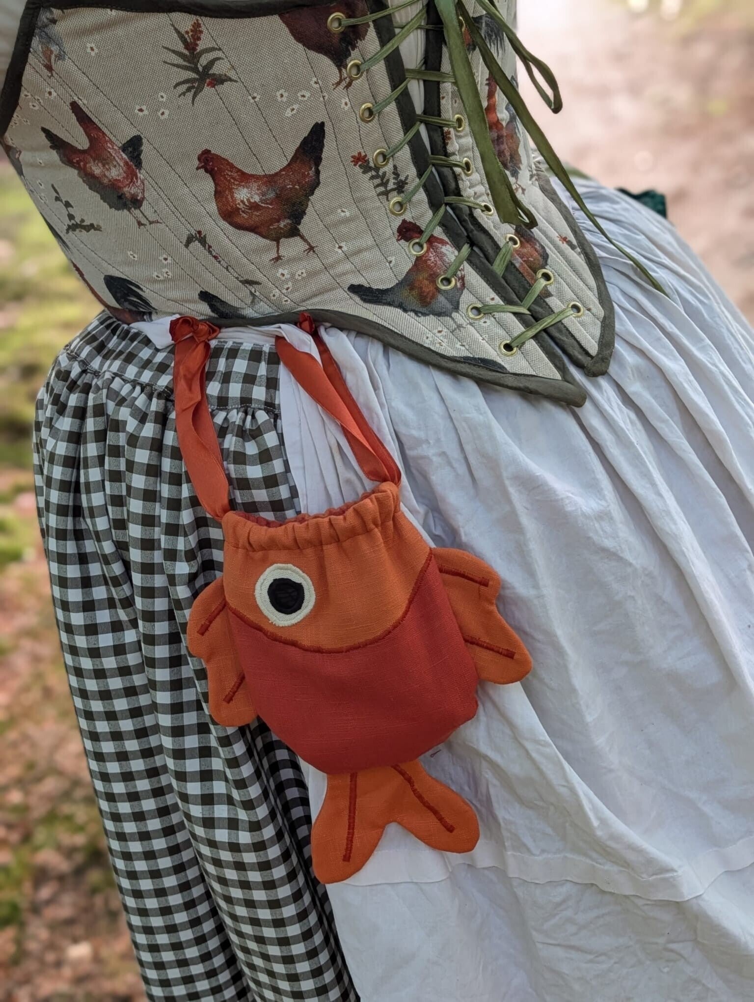 Goudvis tas/goldfish bag