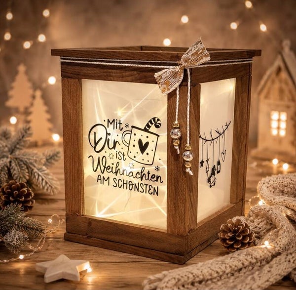 Klötzli Laterne Weihnachten