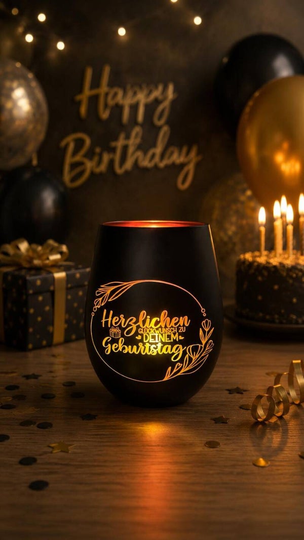Windlicht Geburtstag