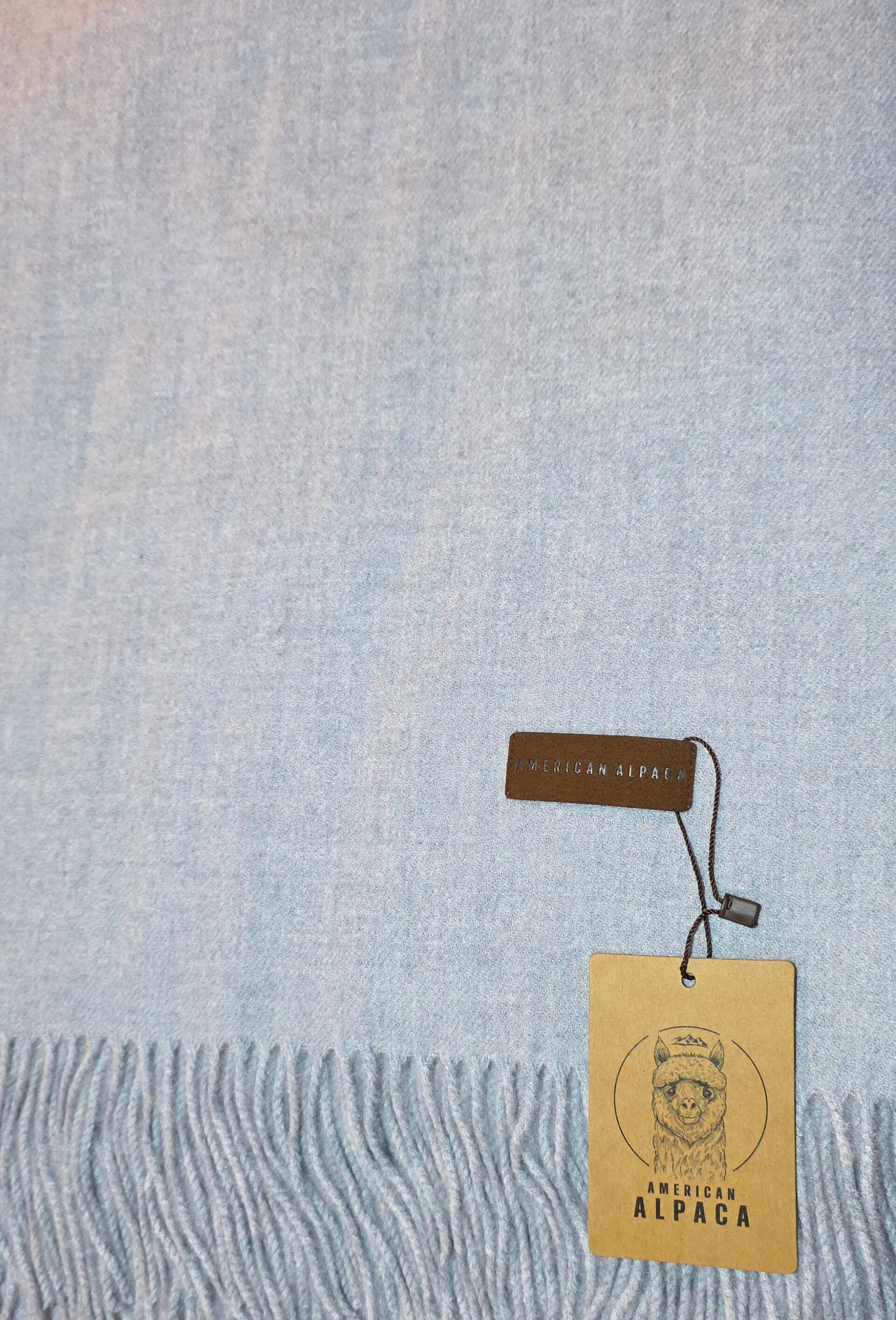 blauw grijze Alpaca American🧣