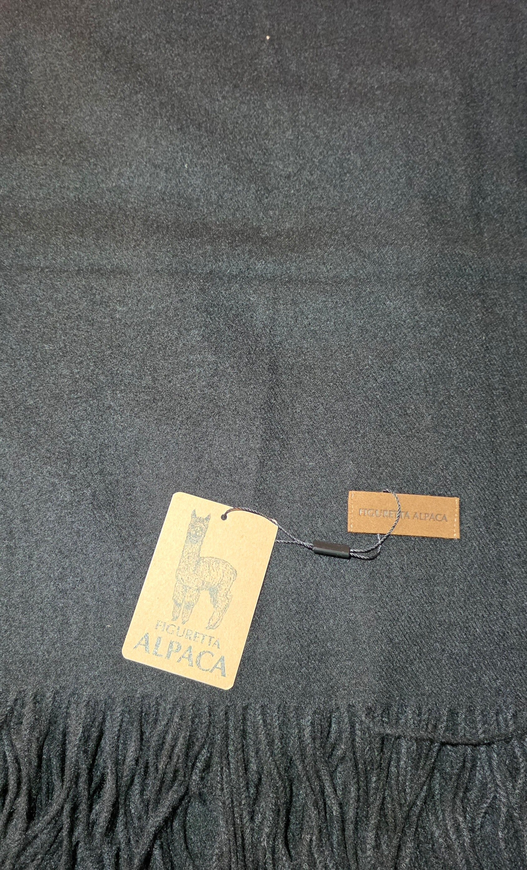 Zwarte Alpaca American🧣