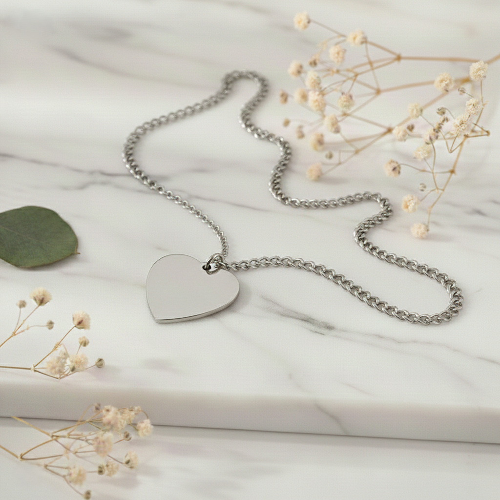 Herinnerings hanger hart xl