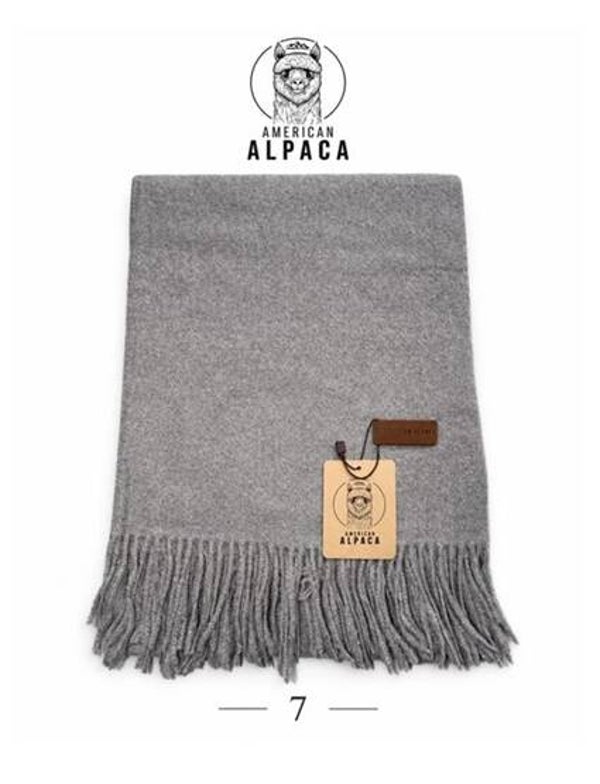L. Grijze Alpaca American🧣