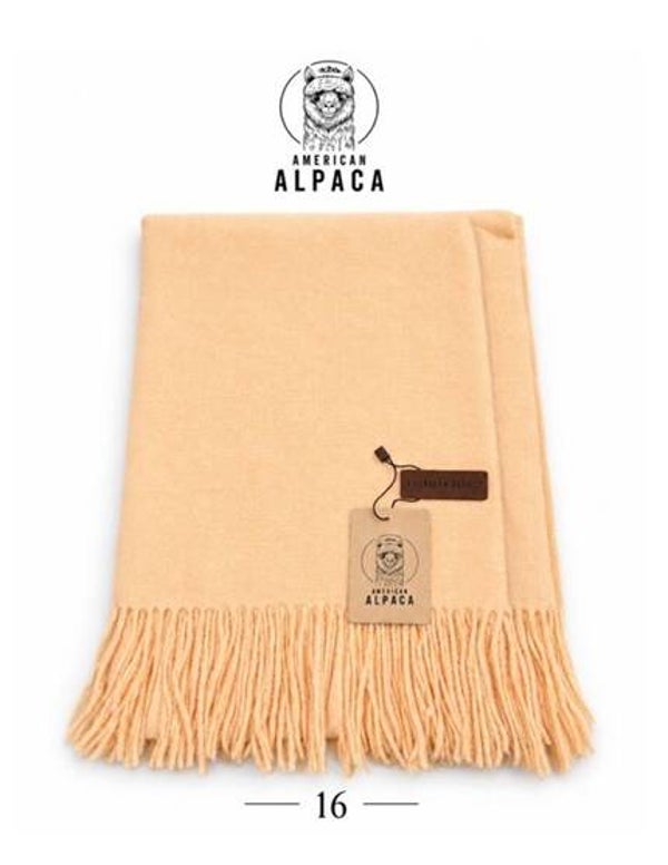 Peach Alpaca American🧣