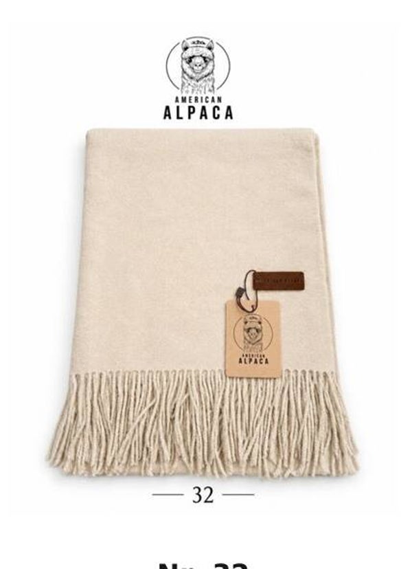 Beige/Ecru Alpaca American🧣