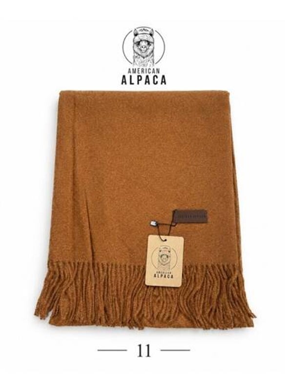 Camel bruine Alpaca American🧣