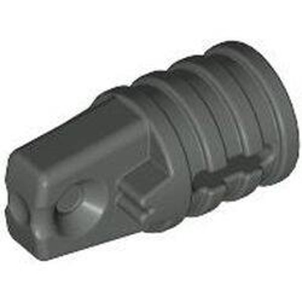 Hinge Cylinder 1 x 2 Locking with 1 Finger and Axle Hole On Ends (30552)