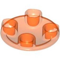 Plate Round 2 x 2 with Rounded Bottom (2654)