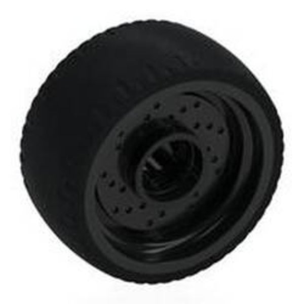 Wheel Rim 24 x 12 with Black Tyre (72206)
