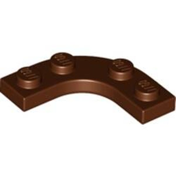 Plate Round Corner 3 x 3 with 2 x 2 Round Cutout (68568)