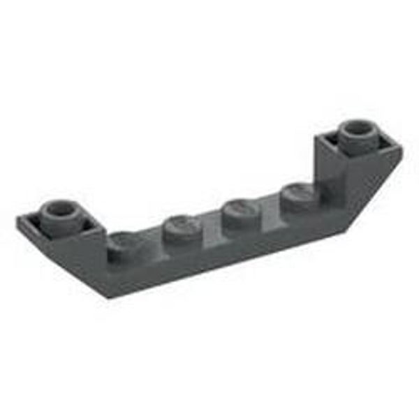 Brick Sloped Inverted 45° 6 x 1 Double with 1 x 4 Recessed (52501)