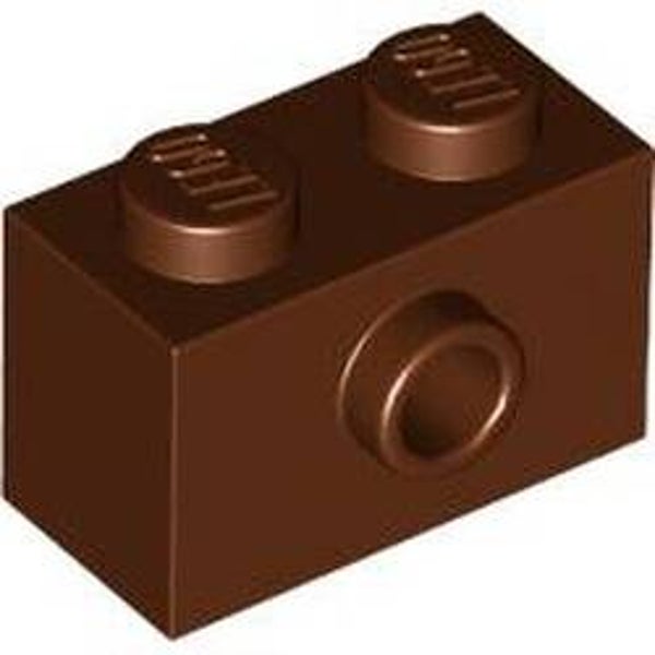 Brick Special 1 x 2 with 1 Center Stud on 1 Side, Bottom Stud Holder (86876)