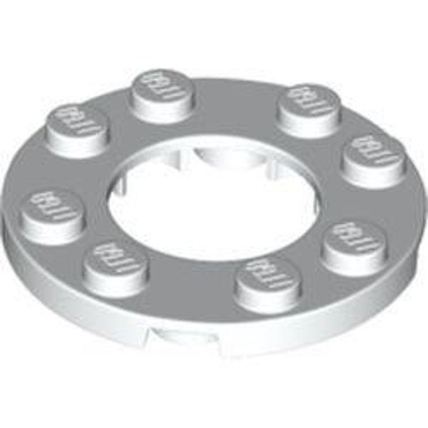 Plate Round 4 x 4 with 2 x 2 Round Opening (11833)