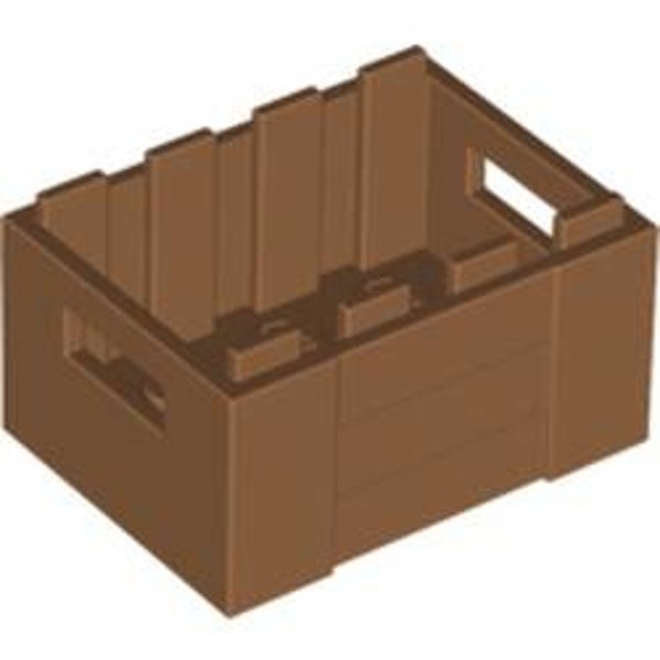 Box / Crate with Handholds 3 x 4 x 1 2/3 (30150)