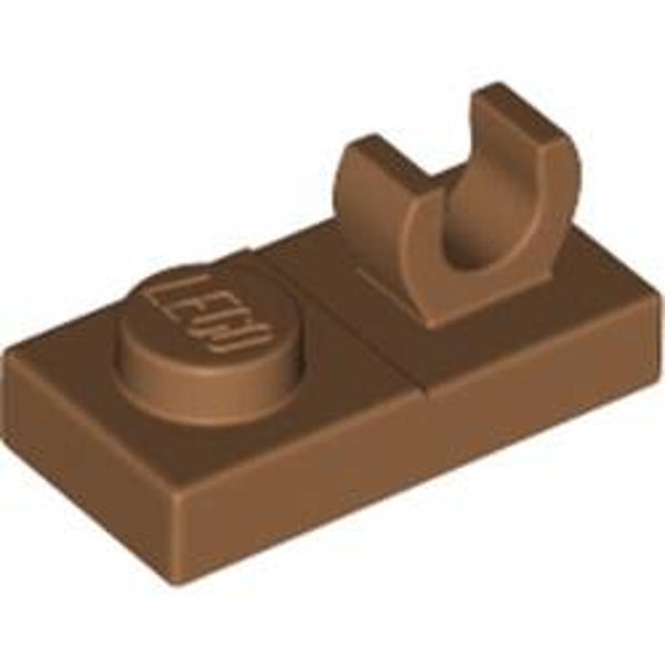 Plate Special 1 x 2 (Open O Top Clip) (44861)