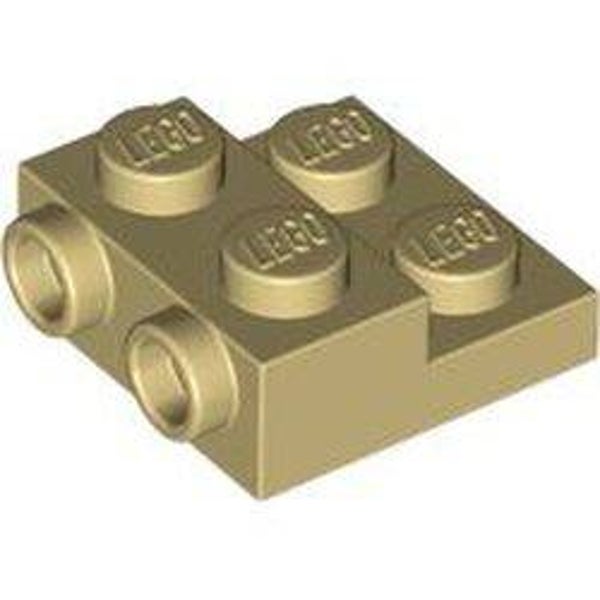 Plate Special 2 x 2 x 2/3 with Two Studs On Side and Two Raised (4304)