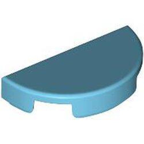 Tile Round 1 x 2 Half Circle (1748)