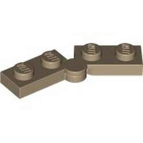 Hinge Plate 1 x 4 Swivel Top / Base - Hollow Clip (Complete Assembly) (1927)