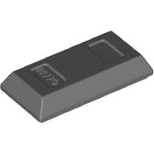 Tile Special 1 x 2 with Sloped Walls (Ingot) (99563)