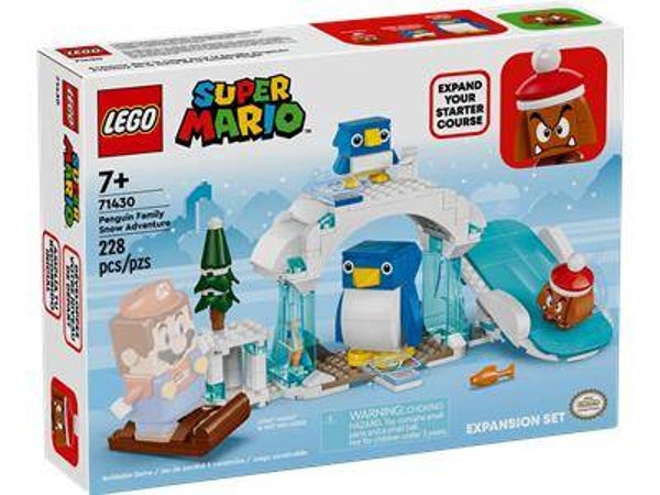 LEGO 71430 Super Mario Penguin Family Snow Adventure