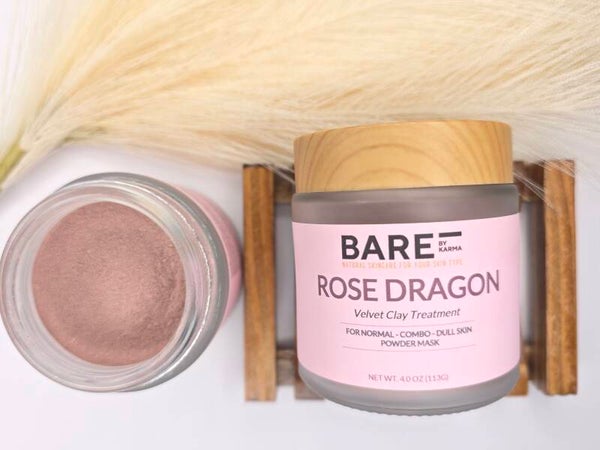 Rose Dragon - Powder Clay Mask
