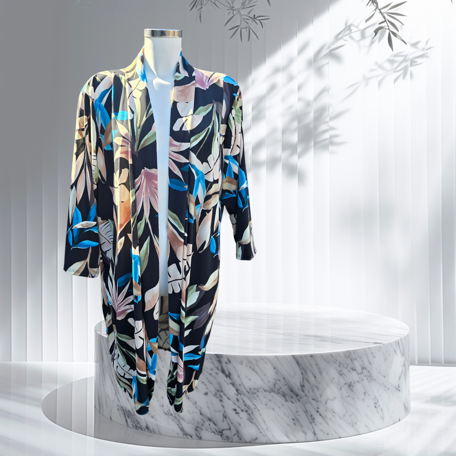 Travelstof Vest Bella print