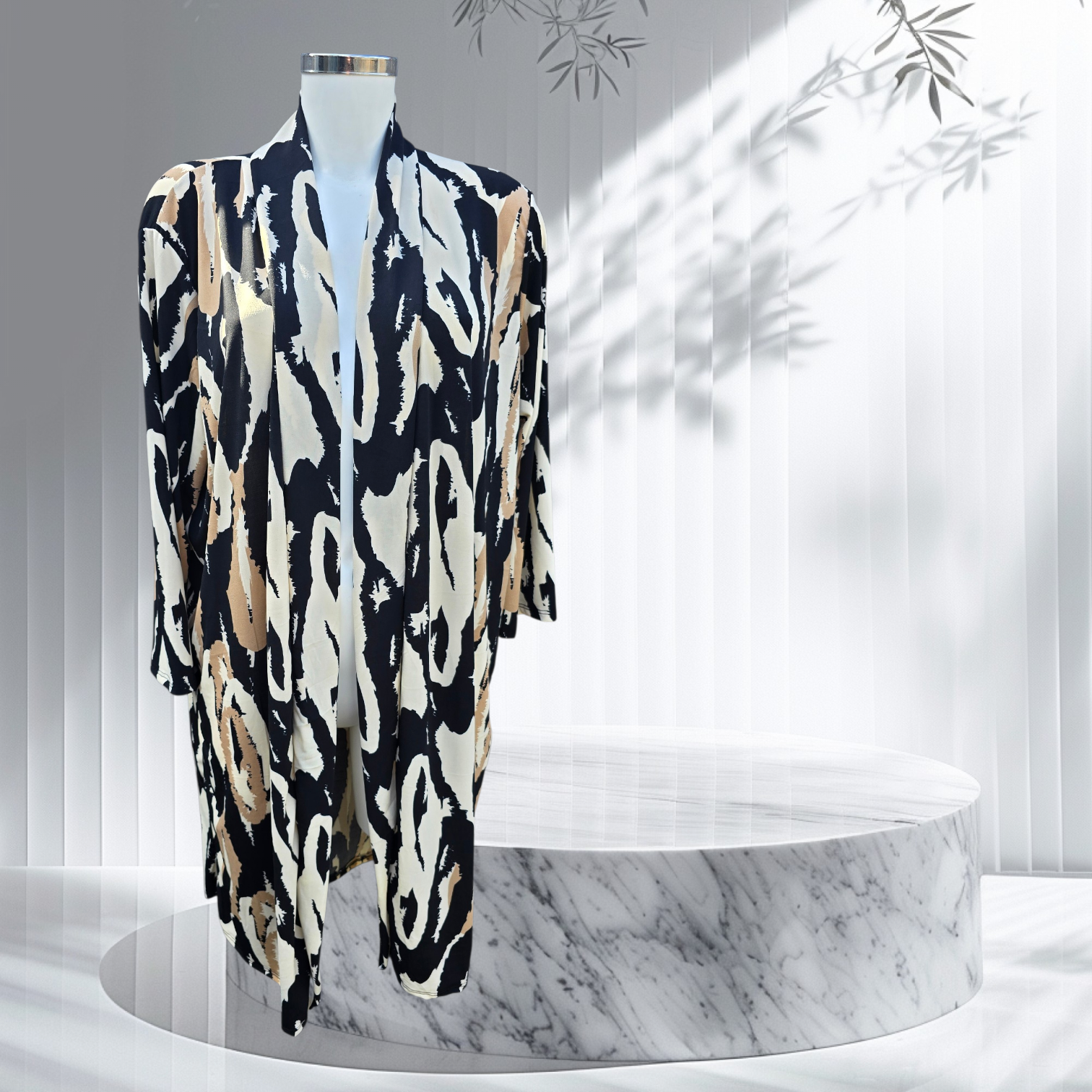 Travelstof Vest Bella print