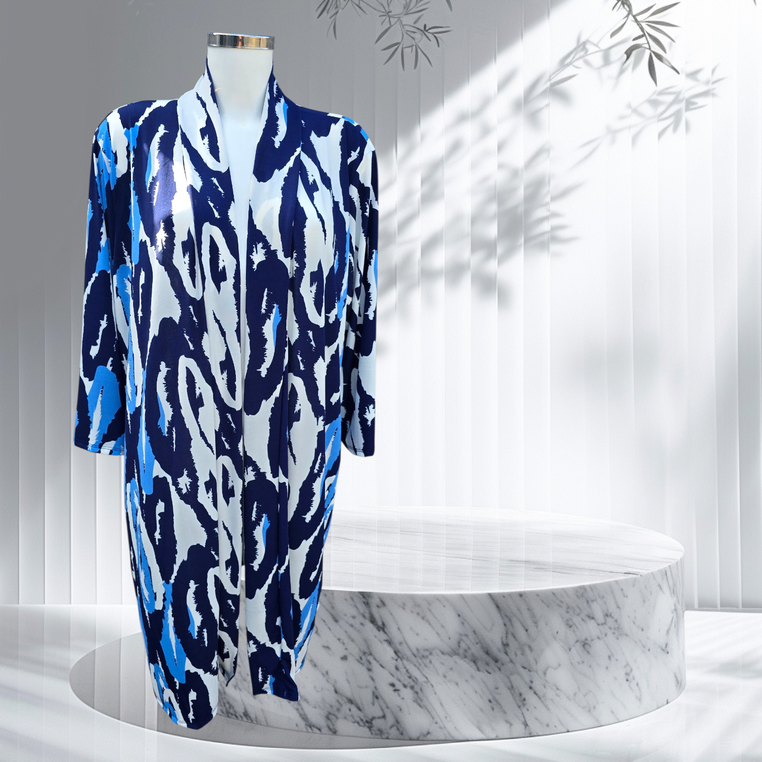 Travelstof Vest Bella print
