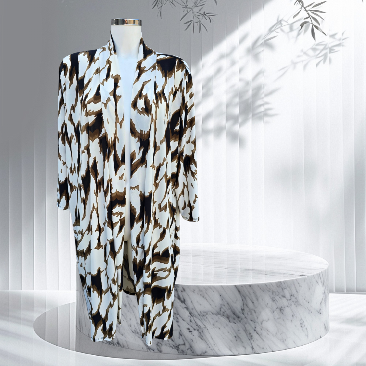 Travelstof Vest Bella print