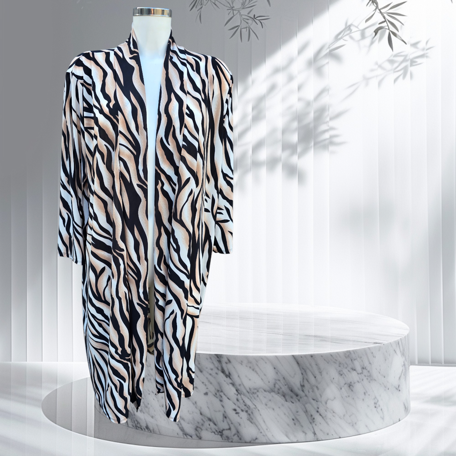 Travelstof Vest Bella print